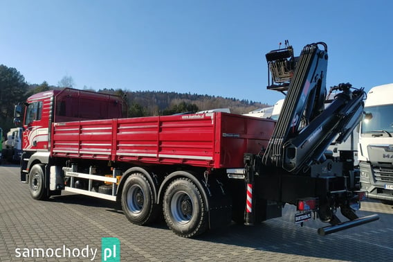 MAN Man 26.440 6x4 HDS HIAB 166 B-3 DUO Wywrotka Meiller 2-stronna Ciężarowe 2007