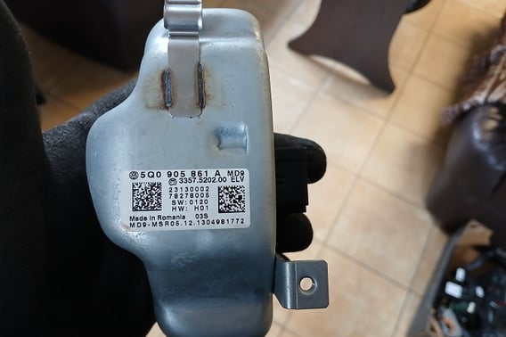 AUDI A3 S3 8V ELEKTRYCZNA BLOKADA KIEROWNICY 5Q0905861A