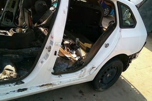 VW GOLF VIII KOMBI BŁOTNIK TYŁ LEWY LH7P