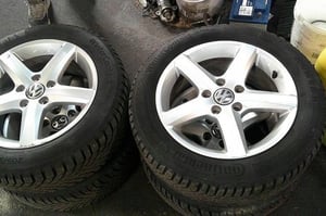 VW PASSAT B7 ALUFELGI 16 CALI KOMPLET 3AA071496