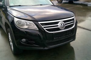 VW TIGUAN 5N MASKA ZDERZAK LAMPY BŁOTNIKI PAS PRZÓD LC9X