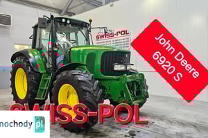 John Deere 6920 S Orginał  TLS Klimatronic 2004