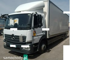 Mercedes-Benz Atego 1221 Euro 6 kontener 18 palet winda Tylko 299 tys.km! Ciężarowe 2019