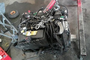 PEUGEOT 207 CC SILNIK 1,6HDI 9HZ DV6TED4 80KW KOMPLETNY