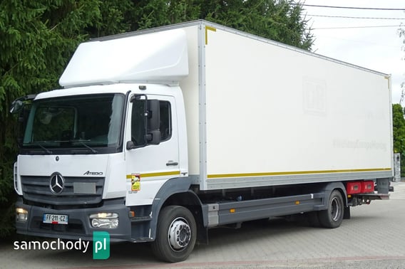 Mercedes-Benz Atego 1218 Euro 6 tylko 222 tys.km! udokument. kontener 18 p. Ciężarowe 2018