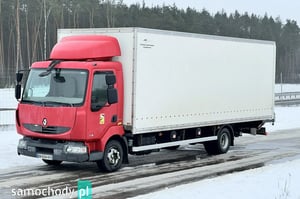 Renault MIDLUM 180 DXI Kontener 18 Euro Palet, Poduszki, EURO 5 Ciężarowe 2011