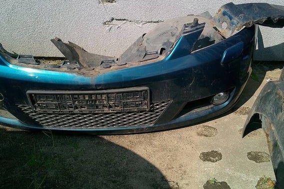 MAZDA 5 ZDERZAK PRZÓD POD XENON KOMPLETNY BELKA BŁOTNIK