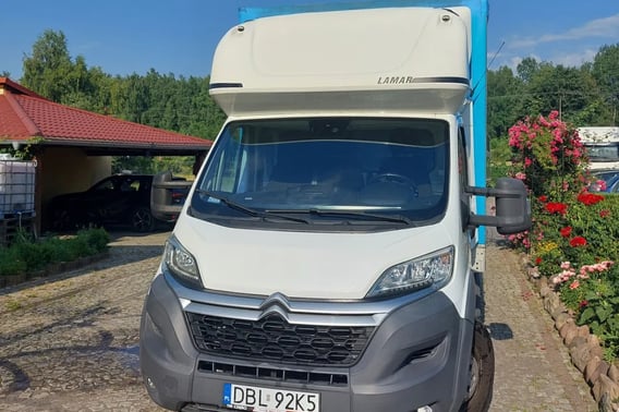 Citroen Jumper Plandeka 2016