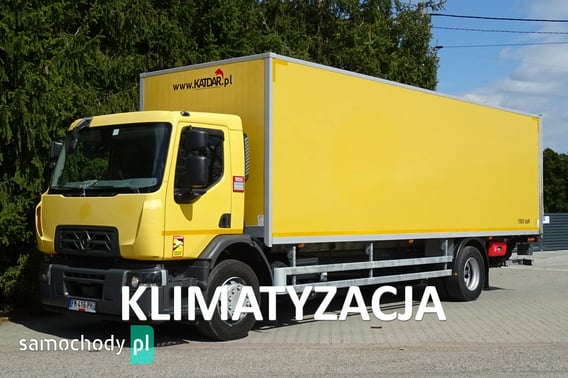 Renault D19 Premium Euro 6 kontener 21p winda tylko 306 tys.lm! Ciężarowe 2017