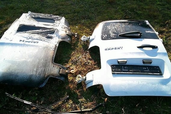 PEUGEOT EXPERT III DRZWI TYŁ LEWE/PRAWE EWPB