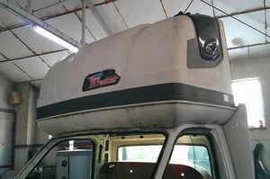 RENAULT MASTER III KABINA SYPIALNA ZABUDOWA