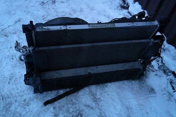 FORD FOCUS MK3 LIFT 1,5ECOBOOST KOMPLET CHŁODNIC F1F18D048AB