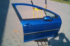 PEUGEOT 407 DRZWI PRZÓD PRAWE KOMPLETNE