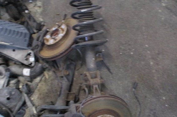 MAZDA 6 III GJ 2,2D AMORTYZATOR PIASTA PRZÓD P/L