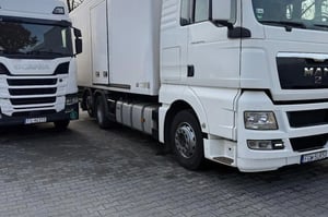 MAN TGX Chłodnia i izotermy 2009