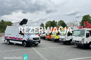 Mercedes-Benz Sprinter Zwyżka Podnośnik Koszowy KLUBB K42P UDT WUMAG GSR Ciężarowe 2018