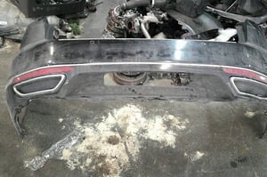 VW PASSAT B8 KOMBI ZDERZAK TYŁ LC9X PDC