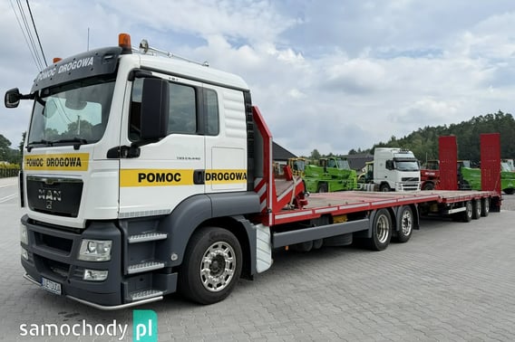 MAN TGS 26.440 6x2 E6 Laweta Tandem Przejazdowy Przyczepa 3-osiowa Ciężarowe 2014