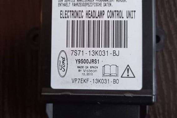 FORD MONDEO MK4 LIFT MODUŁ STEROWNIK ŚWIATEŁ 7S71-13K031-BJ