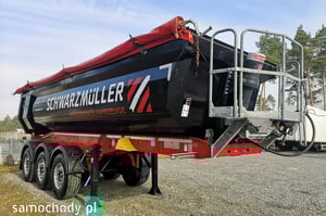 Schwarzmuller Wywrotka Stalowa 24m3 Oś Podnoszona SAF Waga 6000 kg! 2022