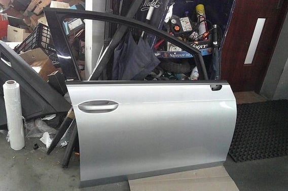 VW GOLF VIII KOMBI LIFT DRZWI PRZÓD PRAWE LH7P KOMPLETNE
