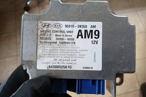 KIA SOUL I MODUŁ SENSOR PODUSZEK 95910-2K350