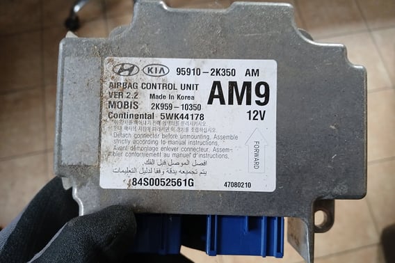 KIA SOUL I MODUŁ SENSOR PODUSZEK 95910-2K350