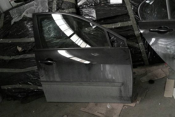 RENAULT LAGUNA III DRZWI TYŁ LEWE HB NV676