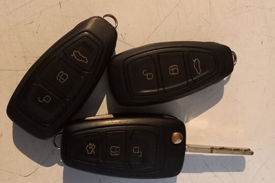 FORD MONDEO MK4 LIFT ZESTAW 3 KLUCZYKÓW
