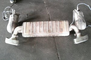 PORSCHE CARRERA 911/991 LIFT TŁUMIK 9P1251051A KATALIZATORY 9P1254400/450