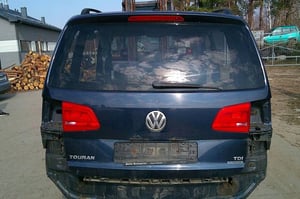 VW TOURAN II 1T3 KLAPA TYŁ BAGAŻNIKA LH5X