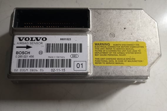 VOLVO S60 I MODUŁ SENSOR PODUSZEK 0285001456