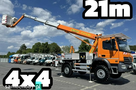 Mercedes-Benz Atego 718 E6 4x4 Zwyżka PALFINGER P210 BK Podnośnik Koszowy Ciężarowe 2014