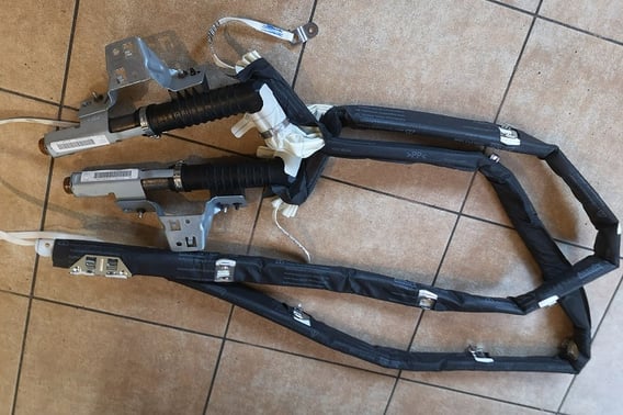 NISSAN QASHQAI J10 LIFT KURTYNA PRAWA 985P0JD00B LEWA 985P1JD008B