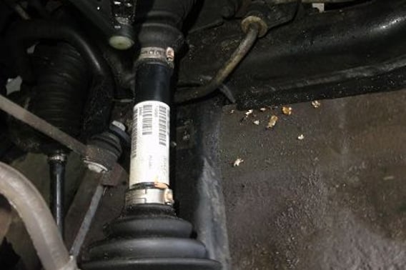VOLVO V60 S60 2,4D5 PÓŁOŚ PRAWA LEWA 6G9N-3B436-BE