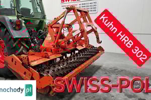 Kuhn Agregat Siewny Agregat aktywny Kuhn HRB 302 zestaw siewny Maschio Gaspardo 2002
