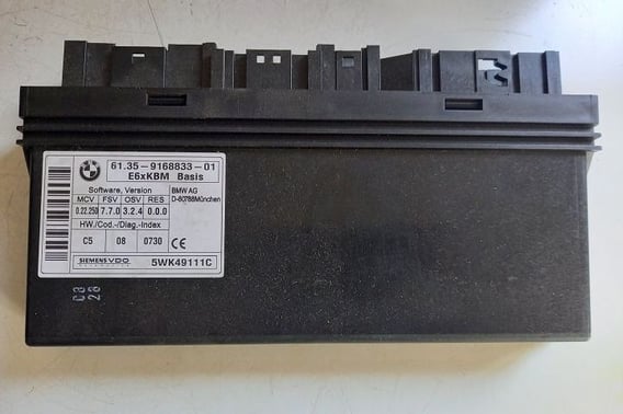 BMW E60 LIFT MODUŁ KOMFORTU 9168833-01