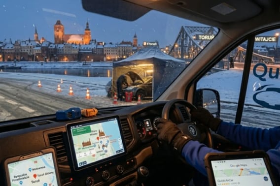 Quick AnCar – Mobilny Mechanik i Elektryk Toruń 24h 🛠️⚡