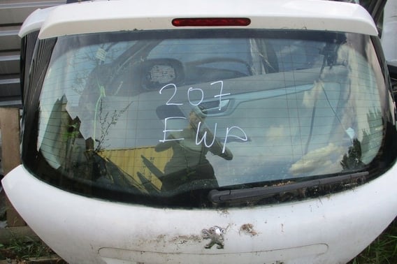 PEUGEOT 207 KLAPA TYŁ EWP