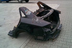 Audi A3 S3 8V SEDAN BŁOTNIK ĆWIARTKA TYŁ LEWA