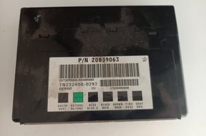 CHEVROLET CAPTIVA MODUŁ KOMFORTU 20839063