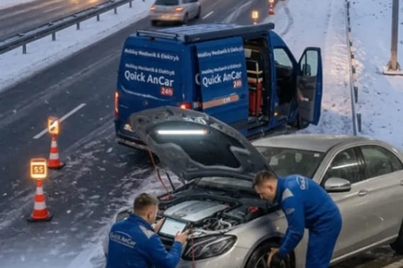 Mobilny Mechanik & Elektryk Samochodowy 24h: S5, Kujawsko-Pomorskie, Wielkopolska 🛠️⚡❄️
