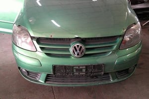 VW GOLF V PLUS MASKA ZDERZAK LAMPA EU BŁOTNIK PAS PRZÓD LC6W