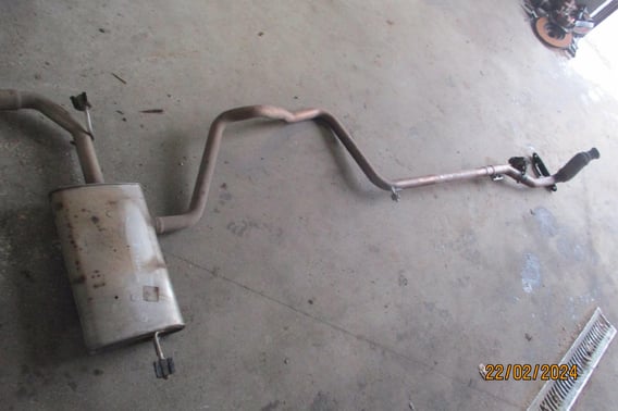 VW GOLF VII 1,6TDI TŁUMIK KOMPLETNY HB