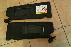 BMW 5 G30 G31 OSŁONY PRZECIWSŁONECZNE LEWA/PRAWA 1110910 KOMPLET