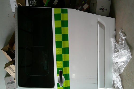 FORD TRANSIT CUSTOM DRZWI LEWE PRZESUWNE AA