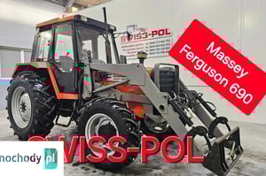 Massey Ferguson 690 Ładowacz Mechaniczny Massey 4235 Massey 398 Pronar Zetor ursus 4512 1982