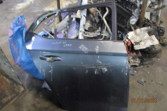 SKODA FABIA III 6V DRZWI TYŁ PRAWE LF7Y