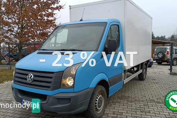 Volkswagen Crafter Kontener 2017