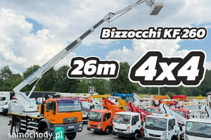 MAN LE 14.220B 4x4 Zwyżka Bizzocchi KF 260 Podnośnik Koszowy Ciężarowe 2002
